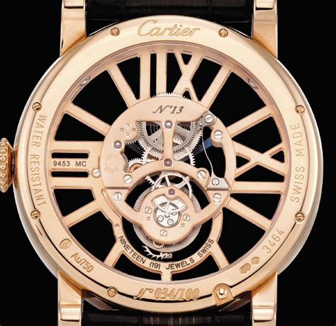 SIGNED CARTIER, ROTONDE DE CARTIER TOURBILLON 